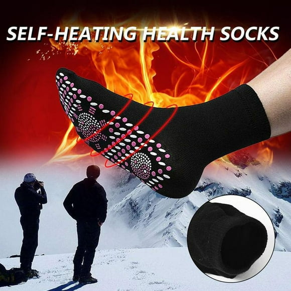 Self Heating Therapy Magnetic Socks Tourmaline Magnetic Unisex Winter Warm Socks 